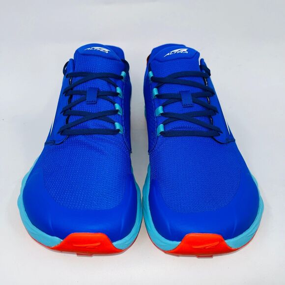 ALTRA SUPERIOR 6 MENS BLUE/ORANGE ATHLETIC TRAINING SNEAKERS SIZE 10